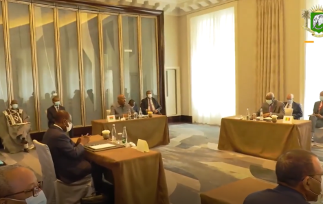 Mini Sommet des Chefs d’Etat de l’UEMOA à Paris.