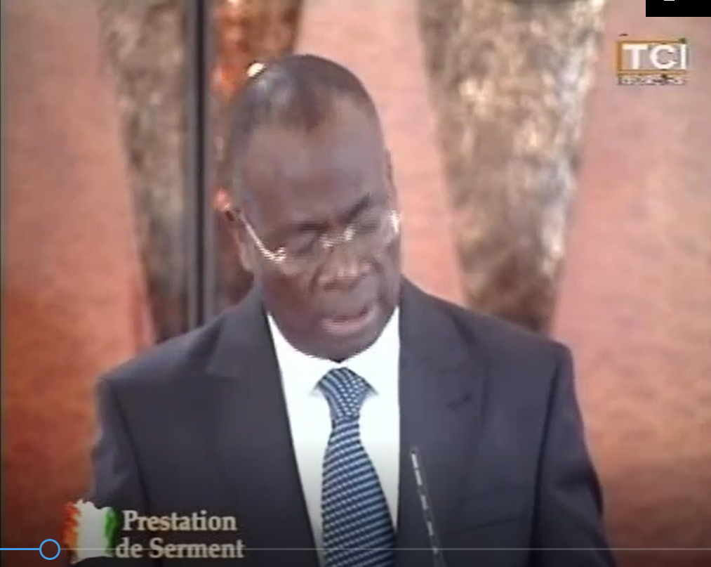 Devoir de mémoire (2010) : Le tripatouillage de Yao N’dré, les révélations de Al Moustapha et le retour à la raison du même Yao N’dré ex-président  du conseil constitutionnel de Côte d’Ivoire.