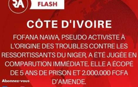 Côte d’Ivoire : une vidéo détournée provoque une flambée de violences contre des Nigériens d’Abidjan.