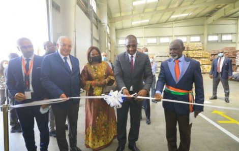 Le Ministre Souleymane Diarrassouba inaugure la plateforme logistique de 11 000 m2 de la Compagnie de distribution de Côte d’Ivoire (CDCI).