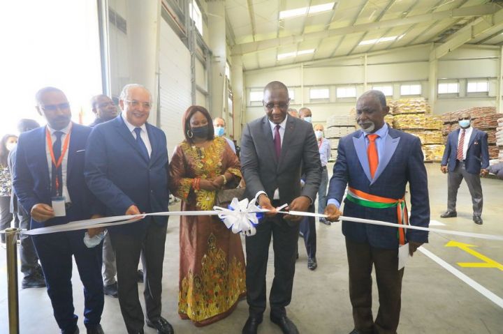 Le Ministre Souleymane Diarrassouba inaugure la plateforme logistique de 11 000 m2 de la Compagnie de distribution de Côte d’Ivoire (CDCI).