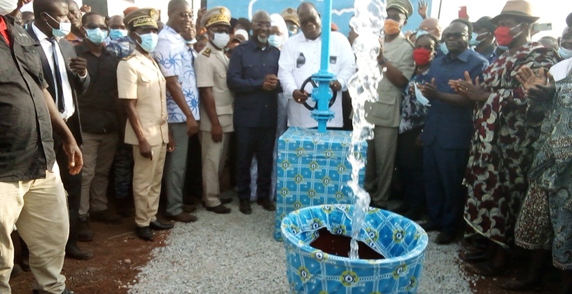Côte d’Ivoire-AIP/ L’Etat livre un château d’eau à Ziplignan et Didia.