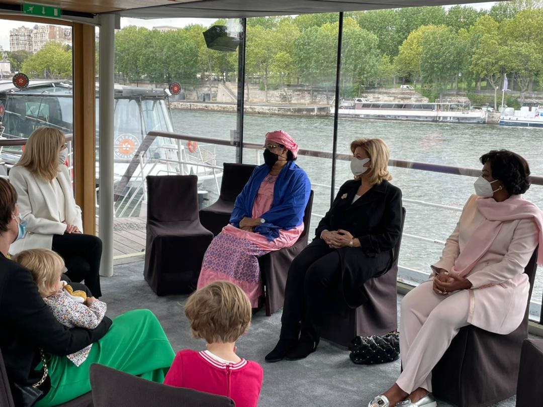 Les 1eres Dames des chefs d'etat_invitées_Madame_Brigitte_Macron_18052021_Paris_CIV_3