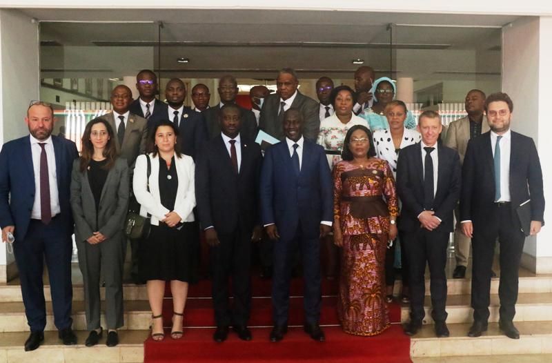 Côte d’Ivoire : des parlementaires français en visite officielle à Abidjan.
