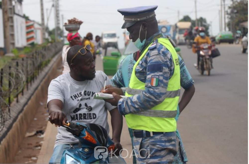 Côte d’Ivoire : Port du casque obligatoire, la Gendarmerie accentue la pression contre les « contrevenants » dans le pays.