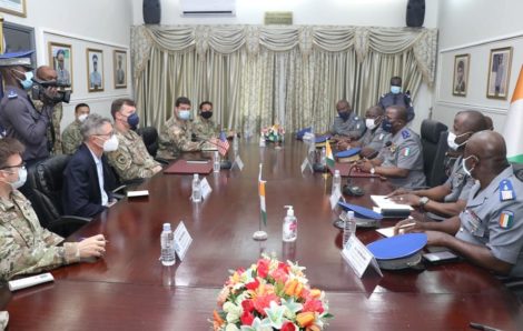 USA : Le Commandant des Opérations spéciales de l’Armée de terre pour l’Afrique en visite en Côte-d’Ivoire.