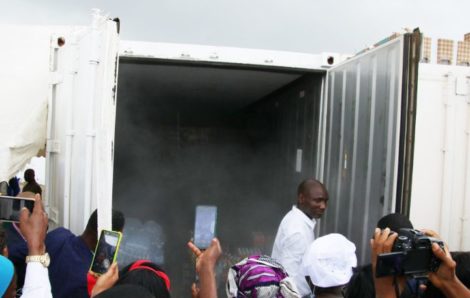 Autonomisation : 290 chambres froides offertes à des femmes du secteur du vivrier et de la pêche.