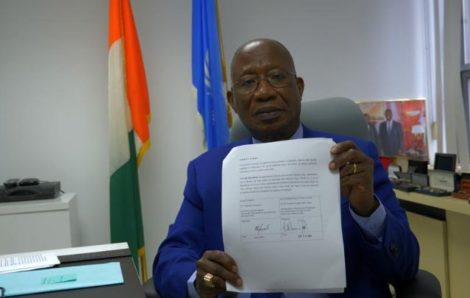 Lutte contre le terrorisme : la Côte d’Ivoire signe un protocole d’Accord avec l’Organisation des Nations Unies.