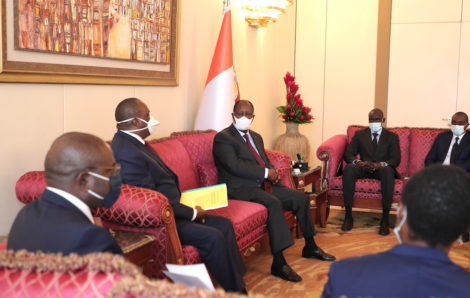 Le Chef de l’Etat a échangé avec le Président Directeur Général d’Afreximbank.