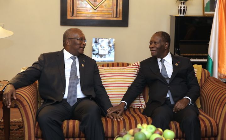 Ouattara et Kaboré entendent "faire de l’axe Abidjan-Ouagadougou un modèle réussi d’intégration en Afrique de l’Ouest’’.