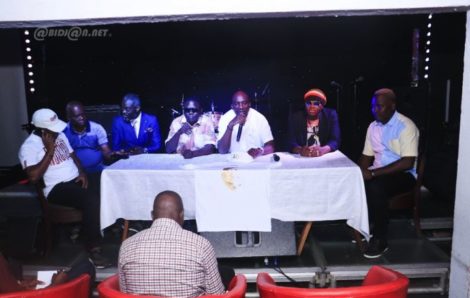 Conférence de presse relative à l`hommage du monde culturel à feu le Premier Ministre Amadou Gon Coulibaly.