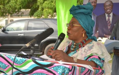 Cérémonie d’hommage au président de la République à Grand-Basam : l’Intervention de Marie-Irène RICHMOND AHOUA, Sénatrice de la République.