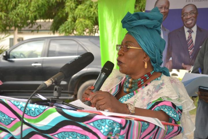 Cérémonie d’hommage au président de la République à Grand-Basam : l’Intervention de Marie-Irène RICHMOND AHOUA, Sénatrice de la République.