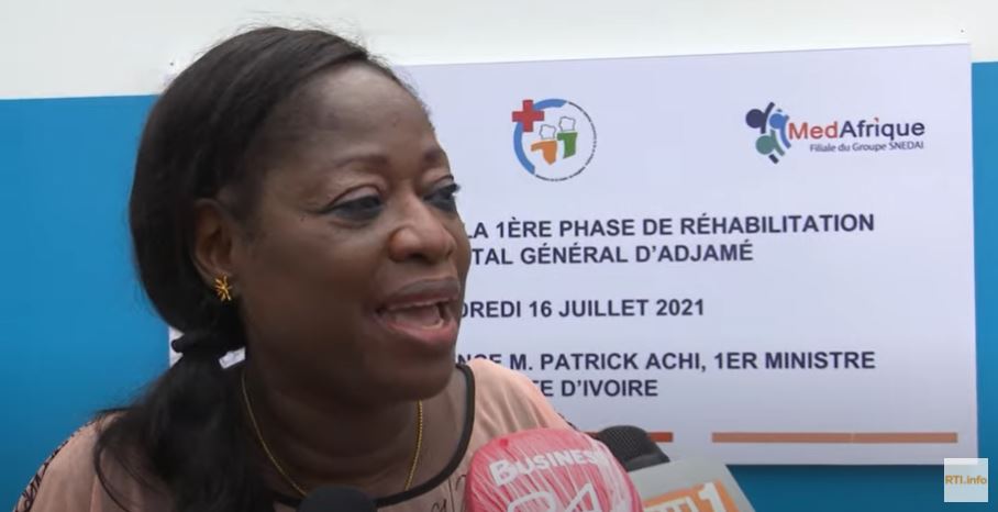 Hôpital général d'Adjamé après des travaux_inauguration_PM_Achi_Patrick_16072021_RCI_CIV_1à