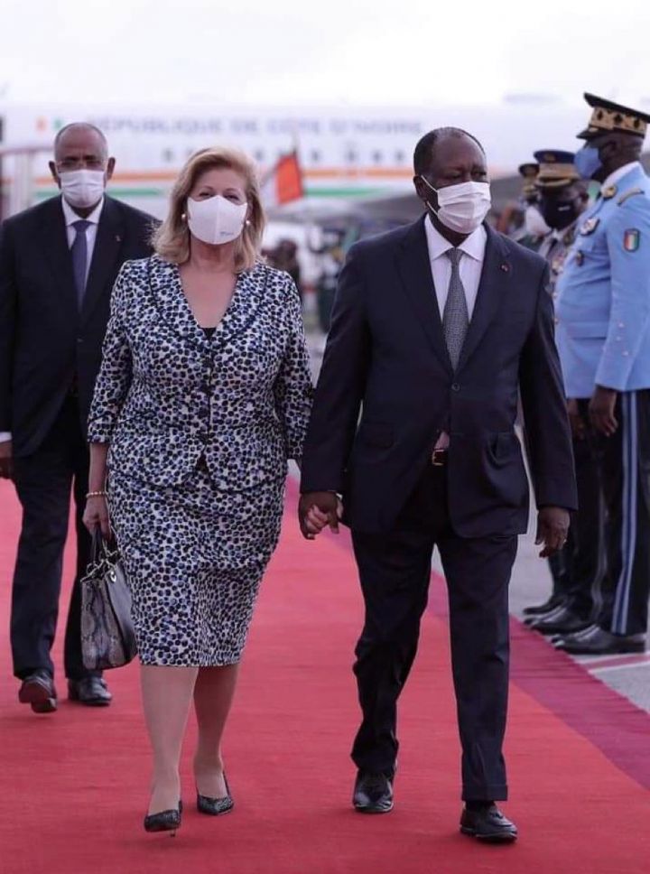 Ouattara de retour à Abidjan après un séjour privé en France_30062021_CIV_4