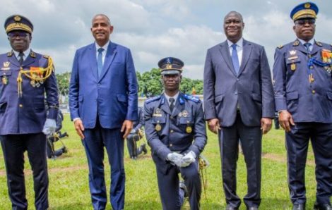 Remise d’épaulettes/Côte-d’Ivoire : Gon et Hambak honorés par l’École des Forces Armées.