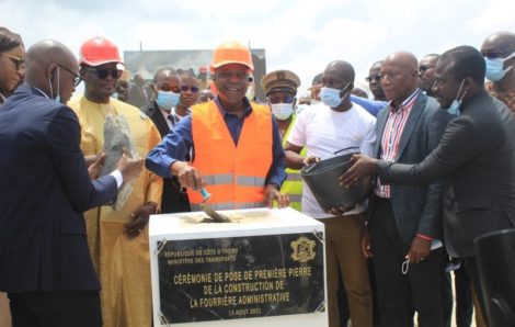 Côte d’Ivoire : lancement des travaux d’une fourrière administrative.