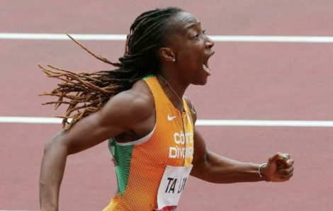 JO/Athlétisme : l’Ivoirienne Ta Lou qualifiée pour la finale du 200 mètres.