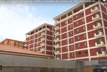 Logements sociaux : Le ministre N’Guessan Lataille s’imprègne des travaux de 3000 maisons à Grand-Bassam.