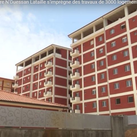 Logements sociaux : Le ministre N’Guessan Lataille s’imprègne des travaux de 3000 maisons à Grand-Bassam.