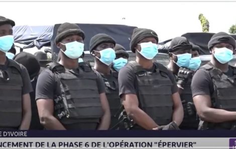 Côte d&rsquo;Ivoire : 8757 munitions et 9 armes saisies, l&rsquo;opération épervier 7 lancée.