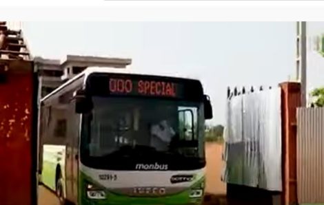 Bouaké : La SOTRA débute ses activités avec 100 autobus et 8 lignes de transport public.