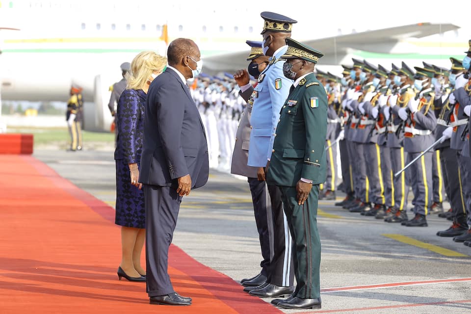 Le président Ouattara a regagné Abidjan lundi.