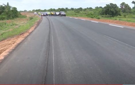 Autoroute Yamoussoukro – Tiébissou : Les travaux bientôt terminés.