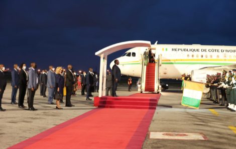 Le Président de la République a regagné Abidjan ce dimanche 21 novembre 2021.