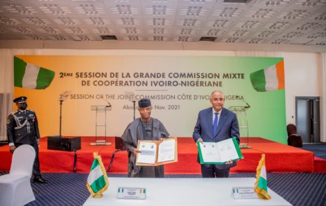 Coopération : la Côte d’Ivoire et le Nigéria signent 9 accords pour renforcer leurs relations.