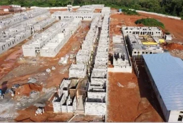 La Côte d’Ivoire au travail : le tout nouvel Hôpital Général de la ville de Danané sort de terre.