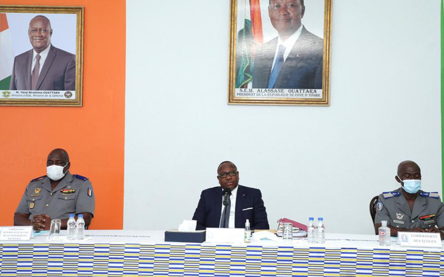 Tournée_maîtrise_processus_électorale_CEI_Kuibiert_Ecole_Gendarmerie_23112021_RCI_CIV_6