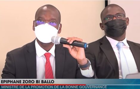 Zoro Bi Ballo présente la vision de la Côte d’Ivoire en matière de lutte contre la corruption.