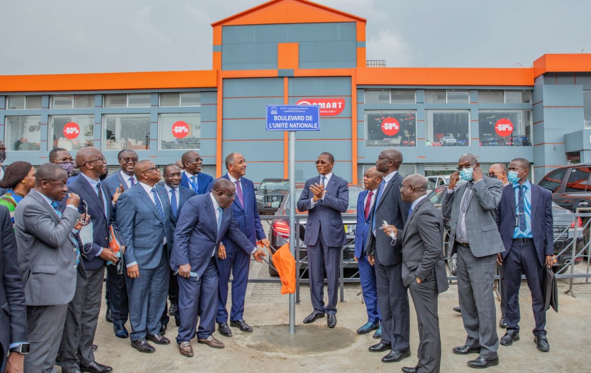 Adressage des voies du District d’Abidjan/Patrick Achi : « Une première historique pour notre nation, symbole de sa renaissance ».