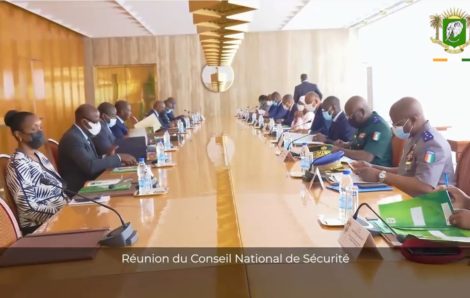 Communiqué du Conseil National de Sécurité du 09 décembre 2021.