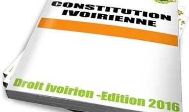 LA CONSTITUTION DE LA 3EME REPUBLIQUE DE CÔTE D’IVOIRE (2016).