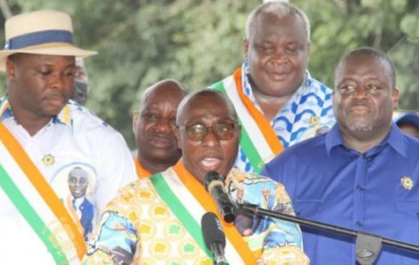 Le député Kacou Brou dit KB « envoie le canton Djandji au Rhdp ».