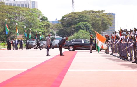 Le Chef de l’Etat a eu un entretien avec son homologue d’Afrique du Sud en Visite d’Etat en Côte d’Ivoire.