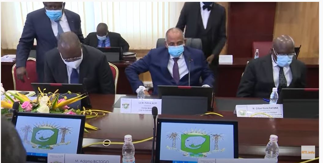 5ème Dialogue politique en Côte d’Ivoire : Le discours de Patrick Achi devant la société civile.
