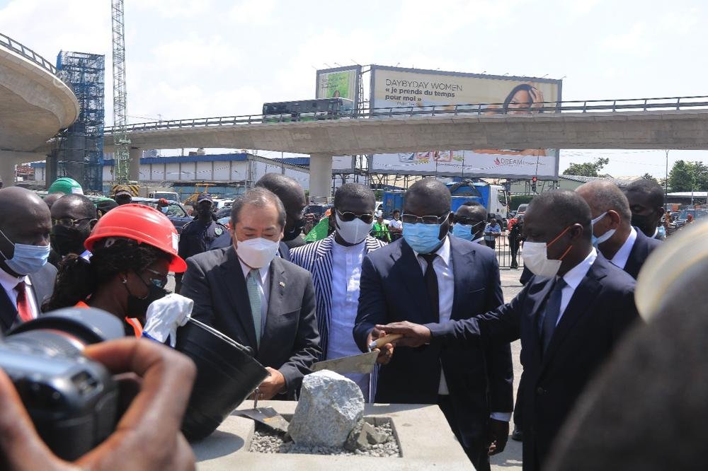 Travaux de la phase II de l’échangeur de l’amitié ivoiro-japonaise_Patrick_Achi_2021_CIV_17