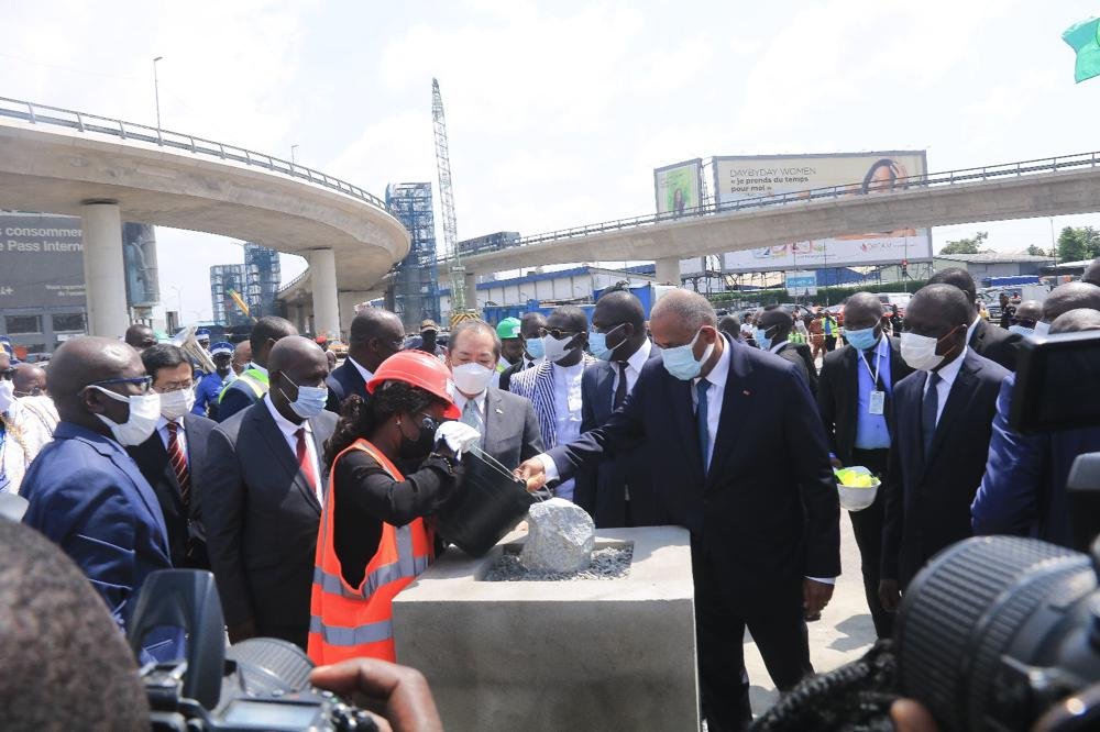 Travaux de la phase II de l’échangeur de l’amitié ivoiro-japonaise_Patrick_Achi_2021_CIV_18