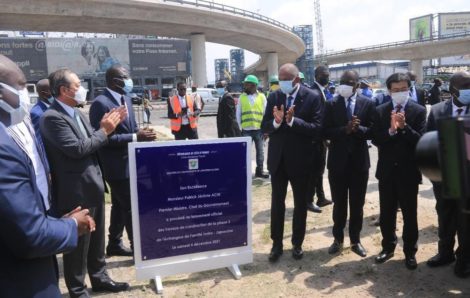 Lancement de la phase 2 des travaux d&rsquo;aménagement de l&rsquo;échangeur de l&rsquo;amitié Ivoiro-Japonaise.
