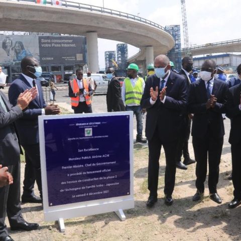 Lancement de la phase 2 des travaux d’aménagement de l’échangeur de l’amitié Ivoiro-Japonaise.