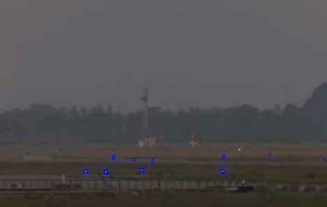 Cérémonie d’inauguration du système de balisage lumineux de piste de l’aéroport Félix Houphouët Boigny d’Abidjan.