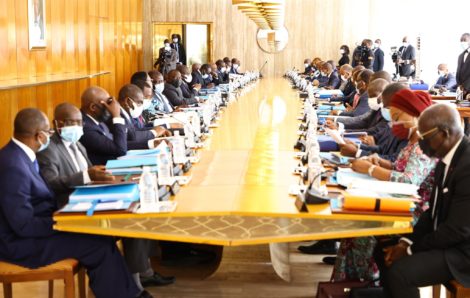 Communiqué du conseil des ministres du mercredi 19 janvier 2022.