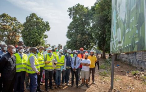 Bouaké : le Premier ministre visite la future zone industrielle.