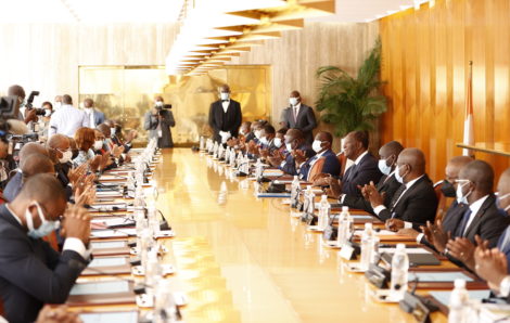 Le Président de la République, Chef de l’Etat a présidé le premier Conseil des Ministres de la nouvelle année.