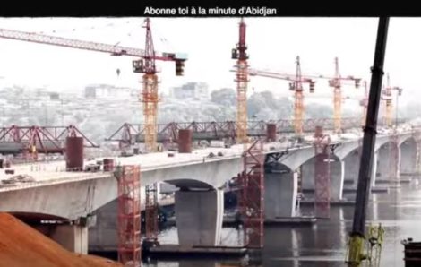 Cote d’Ivoire : 4ème pont d’Abidjan – Amédé Koffi Kouakou s’assure du  » respect  » du délai de livraison de l’ouvrage.
