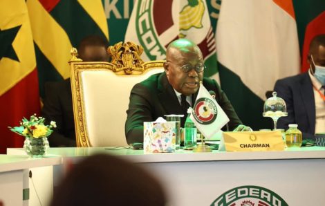 Le Chef de l’Etat a pris part à un Sommet extraordinaire de la CEDEAO sur le Burkina Faso, la Guinée et le Mali.