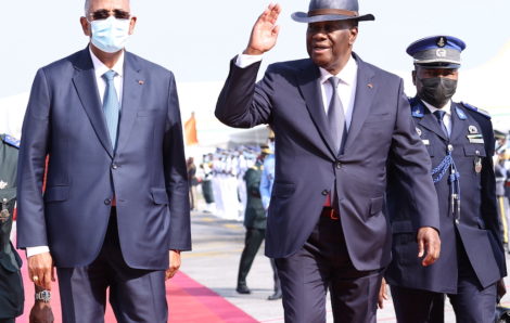 Le Chef de l’Etat a regagné Abidjan après des missions à l’extérieur du pays.